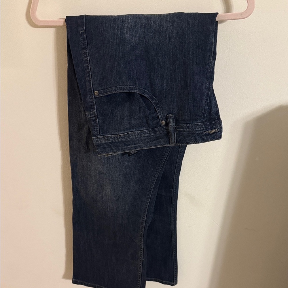 Buffalo David Bitton Dark Blue Boot Cut Jeans